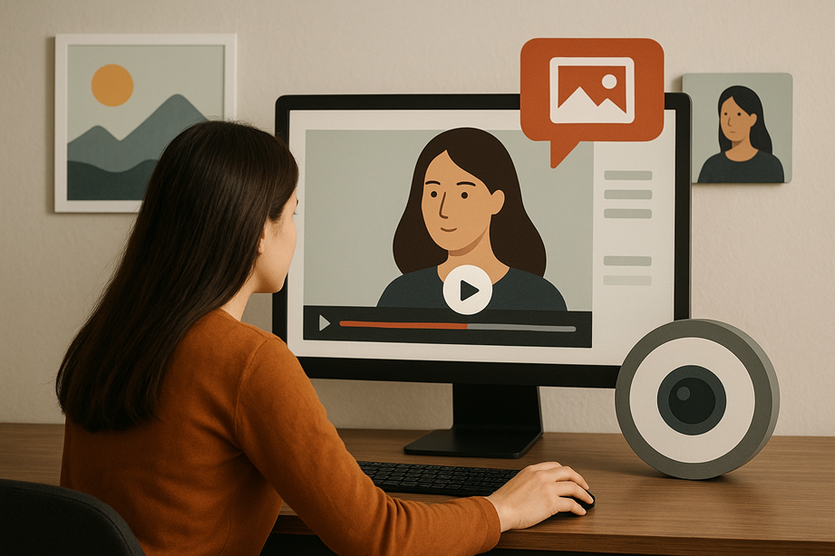 نقش تصاویر و ویدئوها در انتقال پیام و شکل‌دهی به معنا